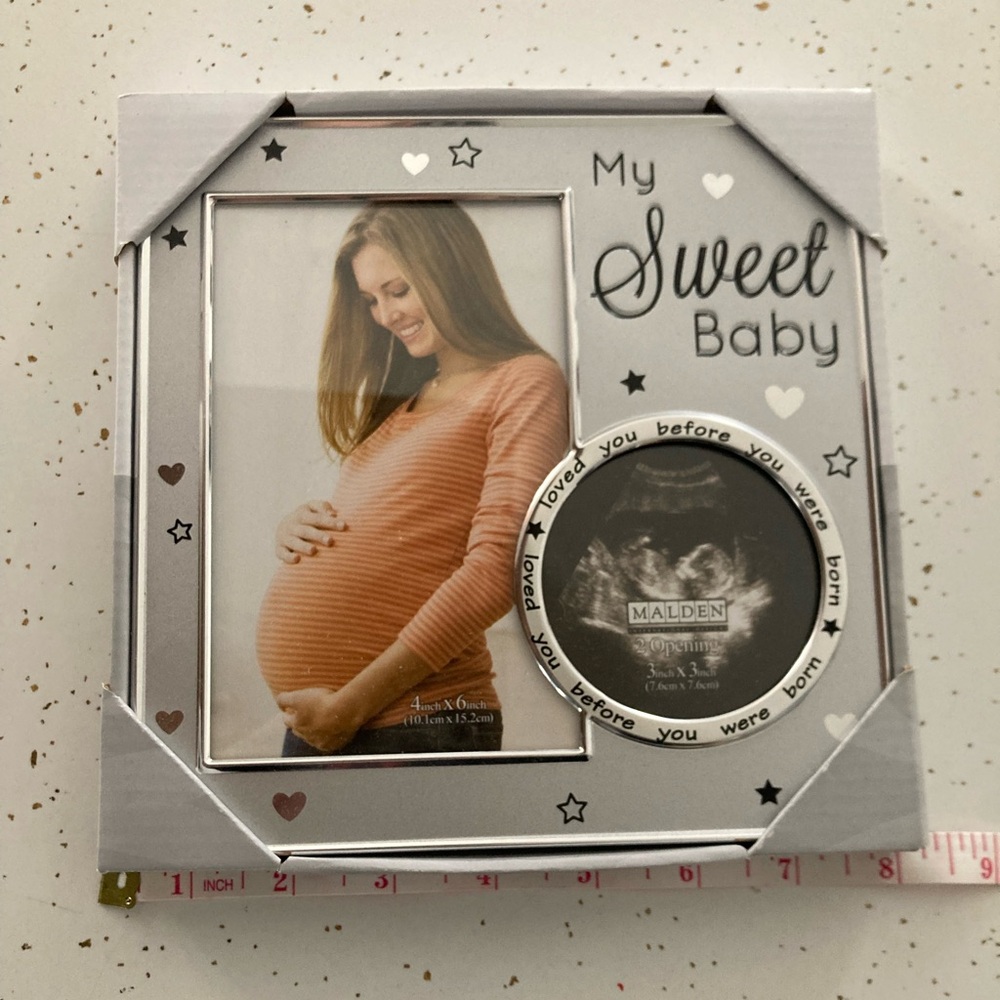 “My sweet baby” photo frame 8x8